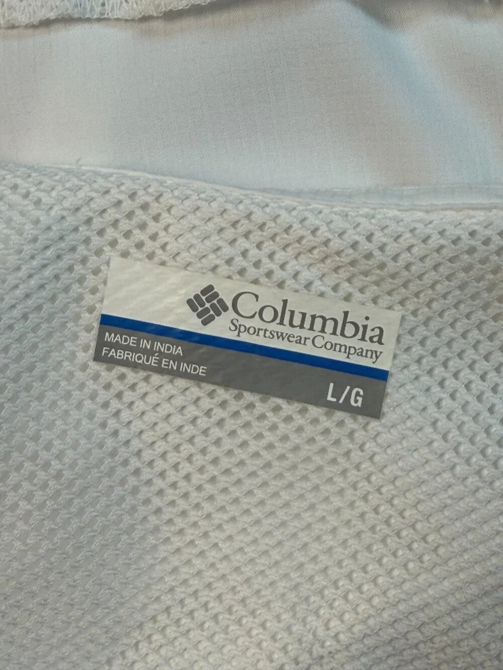 Columbia PFG Tamiami II Short Sleeve Fishing Shirt - White - NWT Large - Picture 5 of 8